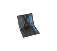 TRAVANDO Cartera Mágica con Compartimento para Monedas Vegas, Magic Wallet con Bloqueo RFID, Protege Tarjetas de Crédito, Tarjetero Hombre Slim, Cuero Sintetico