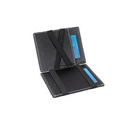TRAVANDO Magic Wallet con Monedero y protección RFID - Cartera pequeña para Hombre - 7 Ranuras para Tarjetas - Slim Wallet para Hombre con Caja de Regalo - Diseñado en Alemania