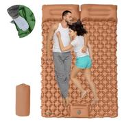 Travel Air Mattress- Inflatable Sleeping Pad, Waterproof Inflatable Camping Sleeping Pad, Foldable Camp Sleep Mat Travel Tent Gear, for Parks Hiking Backpacking Picnic Walking Climbing (#H,Double)