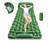 Travel Air Mattress- Inflatable Sleeping Pad, Waterproof Inflatable Camping Sleeping Pad, Foldable Camp Sleep Mat Travel Tent Gear, for Parks Hiking Backpacking Picnic Walking Climbing (#A,Single)