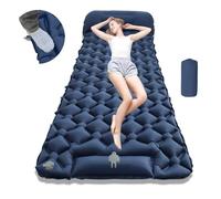 Travel Air Mattress- Inflatable Sleeping Pad, Waterproof Inflatable Camping Sleeping Pad, Foldable Camp Sleep Mat Travel Tent Gear, for Parks Hiking Backpacking Picnic Walking Climbing (#G,Single)