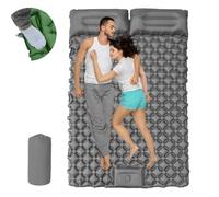 Travel Air Mattress- Inflatable Sleeping Pad, Waterproof Inflatable Camping Sleeping Pad, Foldable Camp Sleep Mat Travel Tent Gear, for Parks Hiking Backpacking Picnic Walking Climbing (#D,Double)