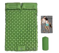 Travel Air Mattress, Waterproof Inflatable Camping Sleeping Pad, Backpacking with Foldable Design, Effortless Inflation, for Hiking, Backpacking, Fishing, Lightweight & Portable (Military Green)