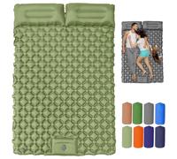 Travel Air Mattress, Waterproof Inflatable Camping Sleeping Pad, Inflatable 2 Person Sleeping Mat, Foldable Camp Sleeping Pad Travel Tent Gear for Hiking, Backpacking, Fishing (H)