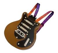 Travel Bag - 12.2 Inches Guitar Shape Handbag Travel Backpack for Outdoor and Daily Work, Large Capacity Tote with Zipper Purse Function, Lightweight Day Pack for Shopping