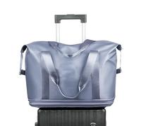 Travel Bag, Expandable Travel Pouch with Wheels, 13.78x17.72x0.79 Inches Lightweight Design Large Capacity Storage, Rolling Adventure Luggage For Weekend Business Family Use