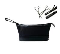 Travel Bag for Hair Tool - Travel Hair Dryer Case with Dividers | Waterproof Handbag Toiletry Case Organizer | for Hairdressing Storage Camping Salon Weekend Bathroom Train Gym Vacation