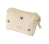 Travel Bag for Stroller, Multifunctional Large Capacity Zipper Storage Pouch, Cotton Ideal for Bottles, Wipes, Phone, Keys, and Cleaning Supplies, Convenient Stroller Organizer for Parents, 25x17x10cm