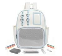 Travel Bag - Luggage Organizer Cute Badge | Display Organizer Purse Pin Bag Perfect for Travel Luggage, Hiking, Comic con, Work Fitness or Everyday Use, 11.81x5.51x12.99in