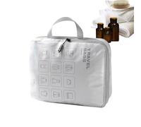 Travel Bags for Women,Large Capacity Portable Waterproof Tote with Handle - Traveling Toiletry Bags,for Handle Weekend Overnight Cruise Airplane Sports Camping Gym Daily Storage, L Size, Consulte la