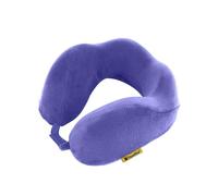Travel Blue Almohada Cojín de Viaje de Espuma Viscoelástica Tranquility - Almohada Cervicales y Cuello de Viaje, Ajuste Más Ancho, Espuma de Memoria de Alta Densidad, Soporte Ergonómico para Avión