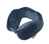Travel Blue Almohada Cojín de Viaje de Espuma Viscoelástica Tranquility - Almohada Cervicales y Cuello de Viaje, Ajuste Más Ancho, Espuma de Memoria de Alta Densidad, Soporte Ergonómico (Blue)
