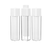 Travel Bottles for Toiletries 15 Pcs Airless Cosmetic Container Perfect for Business Trip 6.3X6.7X1.3In Vacuum Protection