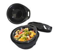 Travel Bowls For Adults,Stackable Containers With Storage Bag,4-piece Portable Bowl | For Camping Travel Hiking Backpacking Picnic Party Outdoor Indoor Kitchen Home Dinner Lunch Barbacoa Beach