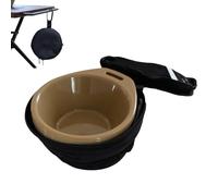 Travel Bowls for Adults | Stackable Containers with Storage Bag - 4-piece Salad Bowl - for Camping Travel Hiking Backpacking Picnic Party Outdoor Indoor Kitchen Home Dinner Lunch Barbecue Beach