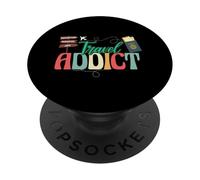 Travel Buddies Viaje de Vacaciones Viajes Verano PopSockets PopGrip Adhesivo