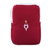 Travel Cable Organiser Bag, Charger Organizer, Travel Case Made with Oxford Cloth, Waterproof and Compact for Digital Accessories, Cable and Cord Storage, Lightweight Organizer