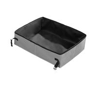 Travel Cat Litter Box, Portable Litter Toilet, Leakproof, Compact, Foldable, Oxford Cloth, Pet Bathroom for Kittens, Cats Car Rides, Camping, Road Trips, Hotel Stays and Outdoor Adventures, 47x36x14cm