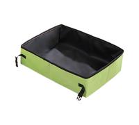 Travel Cat Litter Box, Portable Litter Toilet, Leakproof, Compact, Foldable, Oxford Cloth, Pet Bathroom for Kittens, Cats Car Rides, Camping, Road Trips, Hotel Stays and Outdoor Adventures, 47x36x14cm