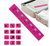 Travel Checklist Pad, Packing Reminder Tool, 9.06x1.18in Portable Suitcase Lists, Reutilizable Compact Design, Adventure Packing List for Vacation Adventures, Holiday Business