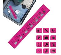 Travel Checklist, Portable Packing Reminder List, 9.06x1.18x0.67 inches Pocket-Sized Reusable Organizer, Camping Checklist for Backpacking, Hiking, Vacation, Business Trips, Adventure and Holiday