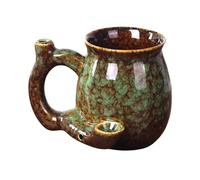 Travel Coffee Cup - 380ml Ceramic Coffee Mug With Handle, Microwave Safe Heat-Resistant Tea Cup For Home & Office, Aesthetic Latte & Hot Chocolate Mug Gift For Boyfriend, Girlfriend, Husband & Wife