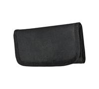 Travel Companion - Organizador de monedas de 6 bolsillos, resistente al agua, tela Oxford para guardar pasaportes, hombres y mujeres, bolsa de viaje unisex, Black, Mass Beauty