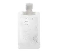 Travel Containers for Liquids - Leak Proof Bottles for Toiletries | BPA Free Silicone with Secure Caps, Refillable Squeezable Tubes for Shampoo, Lotion, and Carry-On Cosmetic 4.33x3.07x0.19 in