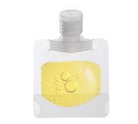 Travel Containers - Liquid Squeeze Pouch, Refillable Toiletries Bottle, Portable Approved Accessory, Cosmetic Storage Bag, Travel Essentials Category, Clear 30/50/100ml Set