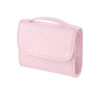 Travel Cosmetic Bag, Foldable Makeup Organizer, 43.09x87.01 Inches Waterproof Bathroom Organizer with Handle, Toiletry Storage Pouch for Women Men, Home Gym Shower Hotel Airplane