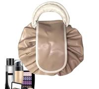 Travel Cosmetic Bag, Waterproof Makeup Bag, 1.81x11.02 in Portable Drawstring Toiletry Organizer, Ideal for Women & Girls, Convenient Toiletry Storage for and Essentials