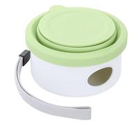 Travel Dog Bowl - Folding Silicone Pet Food and Water Dishes with Poop Bag Holder for Camping Hiking Backpacking Traveling | Portable Lightweight Bowl for Dogs Cats Puppies Outdoor