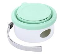 Travel Dog Bowl - Folding Silicone Pet Food and Water Dishes with Poop Bag Holder for Camping Hiking Backpacking Traveling | Portable Lightweight Bowl for Dogs Cats Puppies Outdoor
