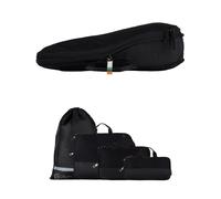 TRAVEL DUDE Bolsa de viaje 'Packing Cubes Set 4 Teilig mit Kompression, Packwürfel, Packtaschen Set für Rucksack & Koffer' negro One Size negro