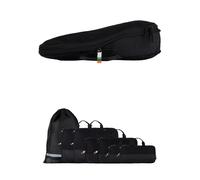 TRAVEL DUDE Bolsa de viaje 'Packing Cubes Set 7 Teilig mit Kompression, Packwürfel, Packtaschen Set für Rucksack & Koffer' negro One Size negro