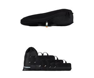 TRAVEL DUDE Bolsa de viaje 'Packing Cubes Set 7 Teilig mit Kompression, Packwürfel, Packtaschen Set für Rucksack & Koffer' negro One Size negro