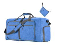 Travel Duffel Bag, Large Travel Bag, Duffle Bag Womens, Soft Travel Bag, Foldable Travel Bag, Waterproof Sports Duffle Bags with Multiple Pockets for Travels, Camping, Fitness