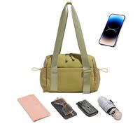 Travel Duffel Bag, Tote Gym Shoulder Bag, Dry Wet Compartment Design, Blue, Green, Toiletry and Shower Organizer, for Exercise, Dance, Sports, Outdoor Activities