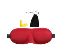 Travel Eye - Soft 3D Sleep Blindfold for Night Rest, Adjustable Strap Light Blocking Eye Cover, Comfortable Contoured Design, Ideal for Home Travel Yoga Nap Relaxation Sleep