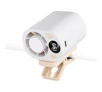 Travel Fan | 8.3x6.9x6.6cm Clip On Rechargeable Portable Multifunctional - Reliable Battery Cooling Fan For Desk,for Men Women Youth Teens Adults Camping Traveling Road Trip Beach Jobsite Cycling