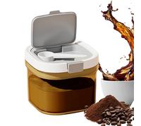 Travel Formula Dispenser Large Capacity, Sealed Powder Dispenser Container,Airtight Stackable Holder With Scoop For Kitchen Home Travel Refrigerator Feeding Food Storage