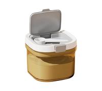 Travel Formula Dispenser - Sealed Milk Powder Storage Box | Stackable Holder Food Storage, Pre Measured Milk Dispenser , Portable Reserve Box with Scoop for Nursery Refrigerator Travel Feeding