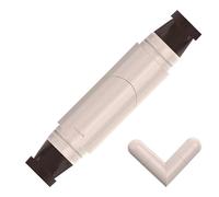 Travel Friendly Eye Liner Stamp, Portable Eye Stencil, Waterproof Liner Pen with Double Headed Design and Long Lasting Formula for Easy Makeup Application, 1 Piece