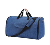 Travel Garment Bag, Convertible Overnight Clothing Suitcase, 24.14 Inches Waterproof Duffle Bag with Compartments for Suits, Shirts, Dresses, Shoes, Underwear Socks and Toiletries Travel Organizer