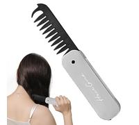 Travel Hair Brush, Portable Travel Hair Brush, Multi-Function Plegable Hair Brush, 11,2 x 3,3 x 1,2 cm, 4,41 x 1,3 x 0,47 Pocket-Sized Space-Saving Hair Brush Tool for Men and Women