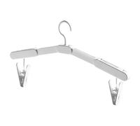 Travel Hangers, Portable Folding Coat Hangers with Space-Saving Design, Lightweight Clothes Drying Rack for Dorm, Hotel, RV, Camping, Airplane and Business Trip, 14.96x5.12x0.67 Inches