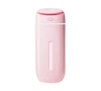 Travel Humidifier, Small Humidifier, Portable Cool Mist Air Humidifiers, Colorful Light Desk, Ultra Quiet Personal for Car, Home, Bedroom, Office, Hotel, Dorm, Weather, 6.73x2.72x2.72 Inches