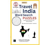Travel India Word Search Puzzles: Learn States, Capitals, cities, monuments, and more (Geography Quests Puzzles)