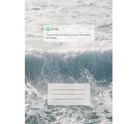 Travel is the only thing you buy that makes you richer- Notebook (A4 Size): A Motivational Notebook for Work, Study, and Personal Growth | Perfect for ... A notebook with a calming ocean-themed cover