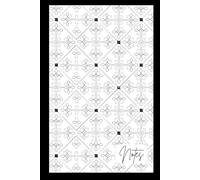 Travel Journal 200 page hardback lined notebook - framed hand drawn Azulejo tile inspired cover art: The perfect gift for the traveler in your life